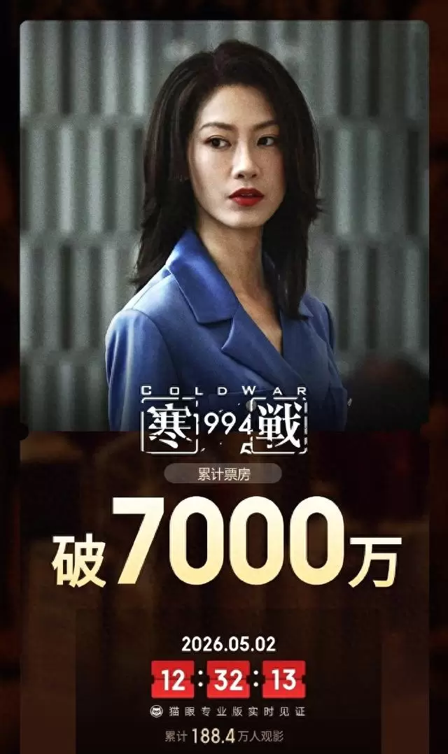 电影《寒战1994》上映两天票房突破7000万元 情报图